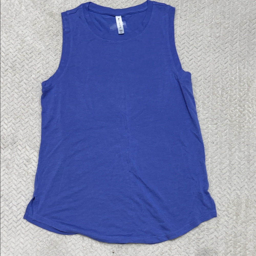 Athleta Vibrant Blue Muscle Tee